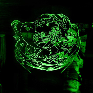 Акриловий світильник-нічник Ху Тао 3 зелений tty-n001851 - Інтернет-магазин спільних покупок ToGether