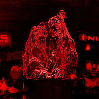 Акриловий світильник-нічник Mo Dao Zu Shi червоний tty-n001866 - Інтернет-магазин спільних покупок ToGether