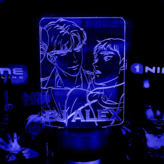 Акриловий світильник-нічник BJ Alex синій tty-n001899 - Інтернет-магазин спільних покупок ToGether