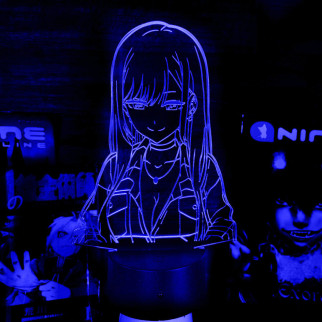 Акриловий світильник-нічник Марін Кітагава синій tty-n001913 - Інтернет-магазин спільних покупок ToGether