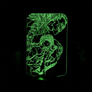 Акриловий світильник-нічник Зошит Смерті 2 зелений tty-n001935 - Інтернет-магазин спільних покупок ToGether