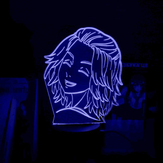 Акриловий світильник-нічник Манджиро Сано 2 синій tty-n001976 - Інтернет-магазин спільних покупок ToGether