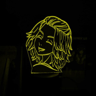 Акриловий світильник-нічник Манджіро Сано 2 жовтий tty-n001979 - Інтернет-магазин спільних покупок ToGether