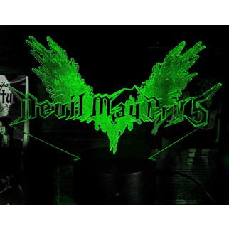 Акриловий світильник-нічник Devil May Cry зелений tty-n001984 - Інтернет-магазин спільних покупок ToGether