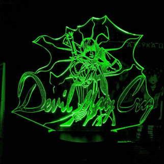 Акриловий світильник-нічник Devil May Cry 2 зелений tty-n001991 - Інтернет-магазин спільних покупок ToGether