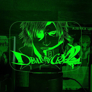 Акриловий світильник-нічник Devil May Cry 4 зелений tty-n002005 - Інтернет-магазин спільних покупок ToGether