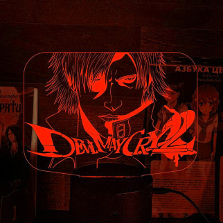 Акриловий світильник-нічник Devil May Cry 4 червоний tty-n002006 - Інтернет-магазин спільних покупок ToGether