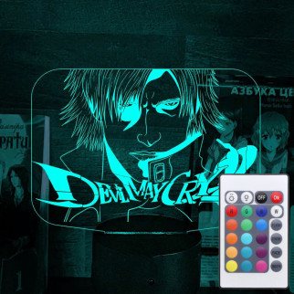 Акриловий світильник-нічник з пультом 16 кольорів Devil May Cry 4 tty-n002009 - Інтернет-магазин спільних покупок ToGether