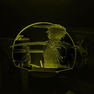 Акриловий світильник-нічник Муген і Дзин жовтий tty-n002105 - Інтернет-магазин спільних покупок ToGether