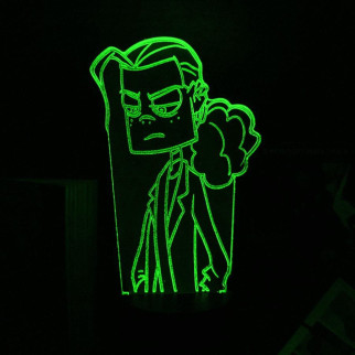 Акриловий світильник-нічник Dee Metal Family зелений tty-n002117 - Інтернет-магазин спільних покупок ToGether