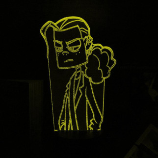Акриловий світильник-нічник Dee Metal Family жовтий tty-n002119 - Інтернет-магазин спільних покупок ToGether