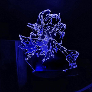 Акриловий світильник-нічник Ichigo Kurosaki Bleach синій tty-n002144 - Інтернет-магазин спільних покупок ToGether