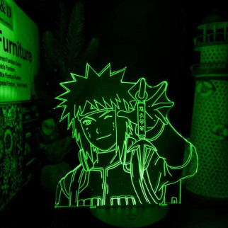 Акриловий світильник-нічник Minato Namikaze Naruto зелений tty-n002166 - Інтернет-магазин спільних покупок ToGether
