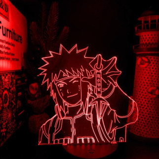 Акриловий світильник-нічник Minato Namikaze Naruto червоний tty-n002167 - Інтернет-магазин спільних покупок ToGether