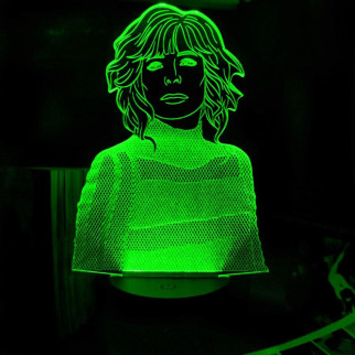 Акриловий світильник-нічник Mylene Farmer зелений tty-n002173 - Інтернет-магазин спільних покупок ToGether