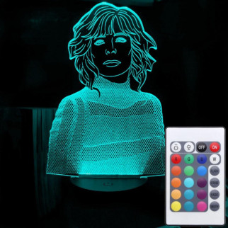 Акриловий світильник-нічник з пультом 16 кольорів Mylene Farmer tty-n002177 - Інтернет-магазин спільних покупок ToGether