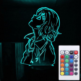 Акриловий світильник-нічник з пультом 16 кольорів Juuzou Suzuya tty-n002198 - Інтернет-магазин спільних покупок ToGether