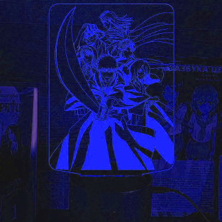 Акриловий світильник-нічник Бліч синій tty-n002256 - Інтернет-магазин спільних покупок ToGether
