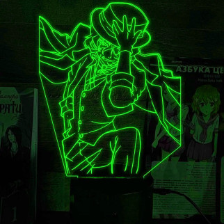 Акриловий світильник-нічник Чуя Накахара 3 зелений tty-n002285 - Інтернет-магазин спільних покупок ToGether