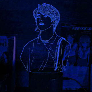 Акриловий світильник-нічник Хан Джі Сон синій tty-n002298 - Інтернет-магазин спільних покупок ToGether