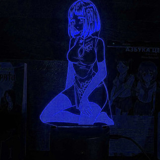 Акриловий світильник-нічник Хіната Хьюга 2 синій tty-n002326 - Інтернет-магазин спільних покупок ToGether