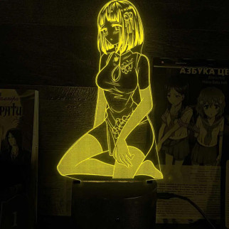 Акриловий світильник-нічник Хіната Хьюга 2 жовтий tty-n002329 - Інтернет-магазин спільних покупок ToGether