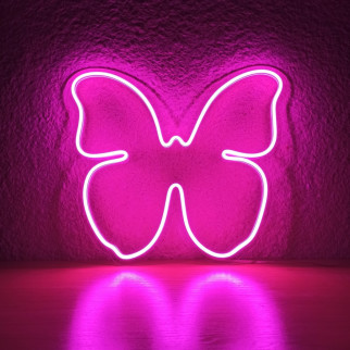 Неоновий світильник Метелик 420х370 acr-n000022 - Інтернет-магазин спільних покупок ToGether