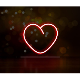 Неоновий світильник Серце mini 164х144 acr-n000034 - Інтернет-магазин спільних покупок ToGether