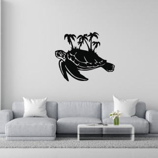 Панно декоративне картина на стіну Черепаха 400x330 acr-p000080 - Інтернет-магазин спільних покупок ToGether