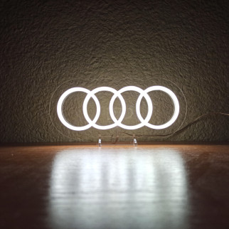 Неоновий світильник Audi 270х120 acr-n000096 - Інтернет-магазин спільних покупок ToGether