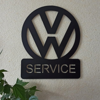 Панно декоративна картина на стіну Volkswagen SERVICE 490х600 acr-p000099 - Інтернет-магазин спільних покупок ToGether