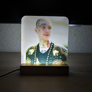 Світильник нічник з надрукованою картинкою Lil Peep acr-uf000041 - Інтернет-магазин спільних покупок ToGether