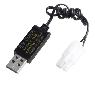 Зарядний пристрій USB для акумуляторів радіокерованих іграшок квадрокоптерів airsoft страйкбол Li-Po Li-ion 9.6V 250mAh KET 2P - Інтернет-магазин спільних покупок ToGether