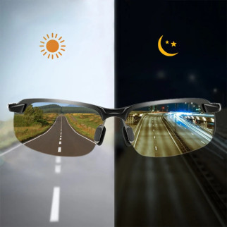 Фотохромні сонцезахисні окуляри, окуляри-хамелеони "Чорний хамелеон" - Інтернет-магазин спільних покупок ToGether