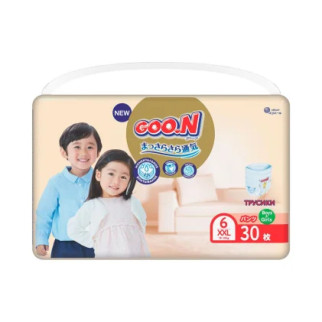 Трусики-підгузки GOO.N Premium Soft для дітей 15-25 кг (розмір 6(2XL), унісекс, 30 шт) - Інтернет-магазин спільних покупок ToGether