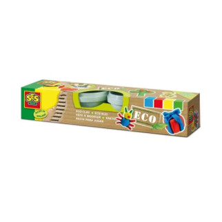 Незасихаюча маса для ліплення серії "Еко" - КЛАСИК (4 кольори, у пластикових баночках) - Інтернет-магазин спільних покупок ToGether