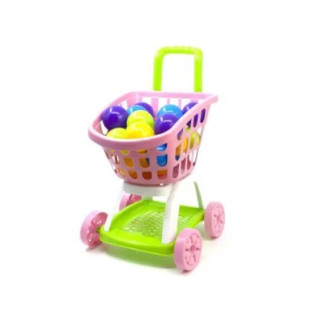 Візок "Супермаркет" з кульками (рожева) - Інтернет-магазин спільних покупок ToGether