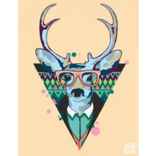 Картина за номерами "Cool deer"   - Інтернет-магазин спільних покупок ToGether