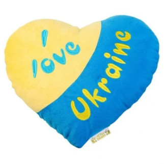 Подушка-сердечко "I love Ukraine" - Інтернет-магазин спільних покупок ToGether