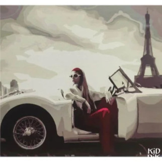 Картина за номерами "Чорно-білий шик Парижу"  - Інтернет-магазин спільних покупок ToGether