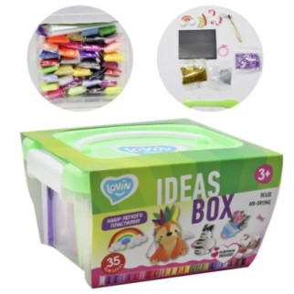 Набір легкого стрибаючого пластиліну "Ideas box Lovin" - Інтернет-магазин спільних покупок ToGether