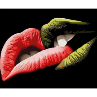Картина за номерами "Поцілунок" - Інтернет-магазин спільних покупок ToGether