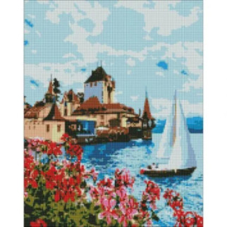 Алмазна мозаїка "Яскрава Швейцарія" 40х50см - Інтернет-магазин спільних покупок ToGether