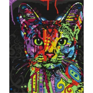 Картина за номерами "Абісинська кішка"  - Інтернет-магазин спільних покупок ToGether