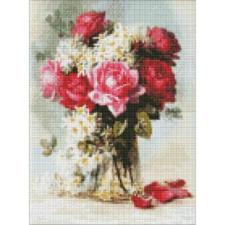 Алмазна мозаїка "Ароматний букет троянд" - Інтернет-магазин спільних покупок ToGether