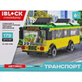 Конструктор пластиковий "Транспорт: Автобус" - Інтернет-магазин спільних покупок ToGether