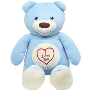 Мяка іграшка "Ведмідь Ласун", 60 см (блакитний) - Інтернет-магазин спільних покупок ToGether