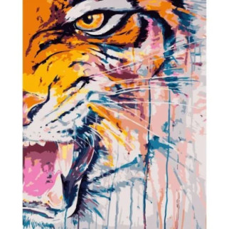 Картина за номерами "Погляд тигра"  - Інтернет-магазин спільних покупок ToGether