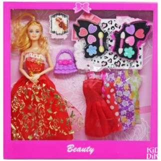 Ляльковий набір "Beauty" з косметикою (червоний) - Інтернет-магазин спільних покупок ToGether