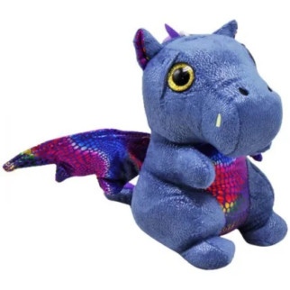 Мяка іграшка "Дракон", 23 см (синій) - Інтернет-магазин спільних покупок ToGether